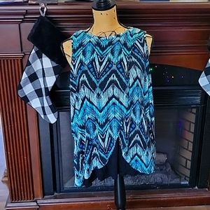Maternity sleeveless  top Comfy machine wash  good condition large